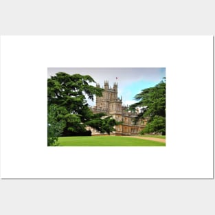 Highclere Castle Downton Abbey Hampshire England Posters and Art
